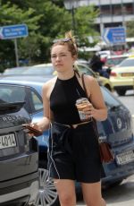 FLORENCE PUGH Out and About in Athens 05/06/2018