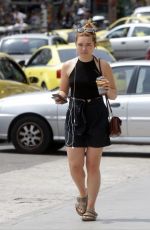 FLORENCE PUGH Out and About in Athens 05/06/2018