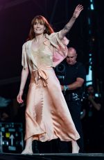 FLORENCE WELCH Performs at BBC Biggest Weekend Festival in Swansea 05/272018