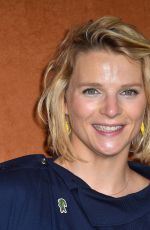 FRANCE PIERRON at Village at Roland Garros in Paris 05/28/2018