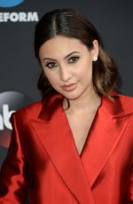 FRANCIA RAISA at Disney/ABC/Freeform Upfront in New York 05/15/2018