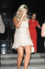 FRANKIE ESSEX Leaves 100 Wardour in London 05/05/2018