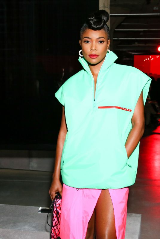 GABRIELLE UNION at Prada Resort: 2019 Show in New York 05/04/2018