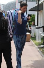 GARBINE MUGURUZA Arrives at Roland Garros in Paris 05/30/2018