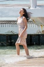 GEORGIA FOWLER on the Set of a Photoshoot in Cannes 05/18/2018