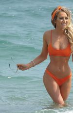 GEORGIA HARRISON in Bikini at a Beach un Ibiza 05/14/2018