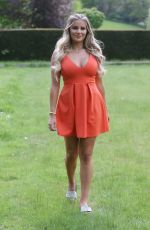 GEORGIA KOUSOULOU on the Set of The Only Way is Essex at Colchester Castle 05/10/2018