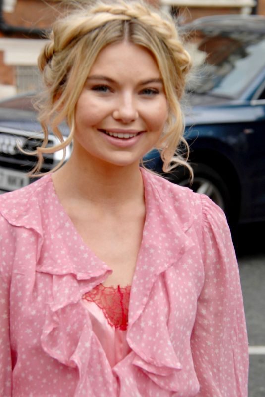 GEORGIA TOFFOLO at Chelsea Flower Show in London 05/21/2018