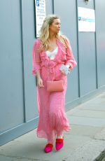 GEORGIA TOFFOLO Leaves a Beauty Salon in Chelsea 05/17/2018