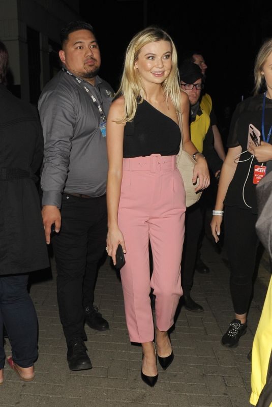 GEORGIA TOFFOLO Leaves Britain’s Got Talent in London 05/30/2018