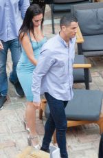 GEORGINA RODRIGUEZ and Cristiano Ronaldo Out in Malaga 05/30/2018