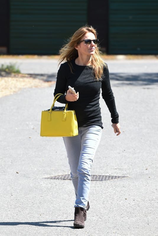 GERI HALLIWELL Out and About in Yattendon 05/15/2018