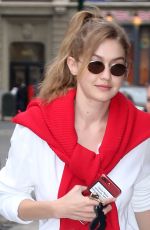 GIGI HADID Arrives at Her Home in New York 05/06/2018