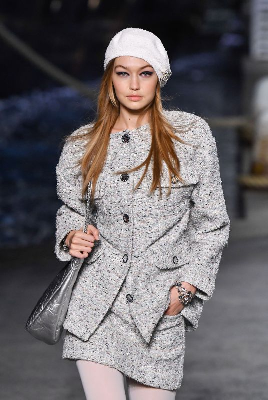 GIGI HADID at Chanel Cruise 2018/2019 Collection Launch in Paris 05/03/2018