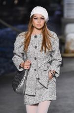 GIGI HADID at Chanel Cruise 2018/2019 Collection Launch in Paris 05/03/2018