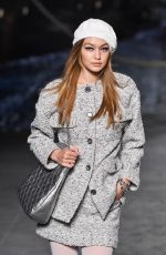 GIGI HADID at Chanel Cruise 2018/2019 Collection Launch in Paris 05/03/2018