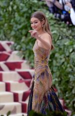 GIGI HADID at MET Gala 2018 in New York 05/07/2018