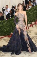 GIGI HADID at MET Gala 2018 in New York 05/07/2018