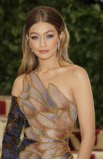 GIGI HADID at MET Gala 2018 in New York 05/07/2018