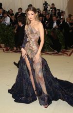 GIGI HADID at MET Gala 2018 in New York 05/07/2018