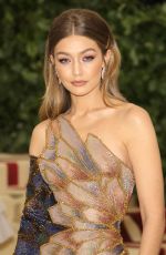 GIGI HADID at MET Gala 2018 in New York 05/07/2018