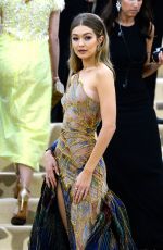 GIGI HADID at MET Gala 2018 in New York 05/07/2018