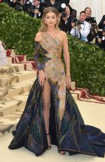 GIGI HADID at MET Gala 2018 in New York 05/07/2018