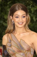 GIGI HADID at MET Gala 2018 in New York 05/07/2018