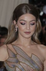 GIGI HADID at MET Gala 2018 in New York 05/07/2018