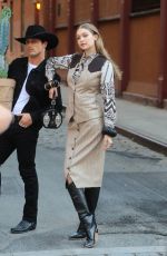 GIGI HADID on the Set of a Photoshoot in New York 05/30/2018