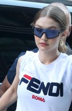 GIGI HADID Out and About in New York 05/30/2018