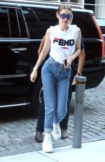GIGI HADID Out and About in New York 05/30/2018