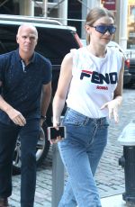 GIGI HADID Out and About in New York 05/30/2018