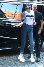 GIGI HADID Out and About in New York 05/30/2018