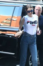 GIGI HADID Out and About in New York 05/30/2018