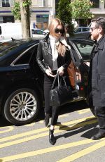 GIGI HADID Out and About in Paris 05/02/2018