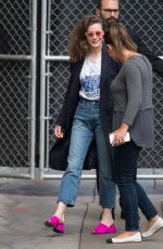 GILLIAN JACOBS Arrives at Jimmy Kimmel Live in Los Angeles 05/18/2018