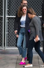 GILLIAN JACOBS Arrives at Jimmy Kimmel Live in Los Angeles 05/18/2018