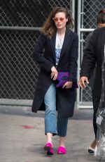 GILLIAN JACOBS Arrives at Jimmy Kimmel Live in Los Angeles 05/18/2018
