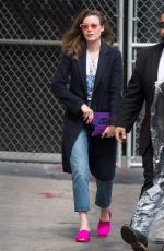 GILLIAN JACOBS Arrives at Jimmy Kimmel Live in Los Angeles 05/18/2018