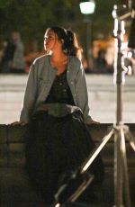GINA RODRIGUEZ on the Set of Someone Great in New York 05/11/2018