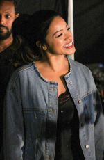 GINA RODRIGUEZ on the Set of Someone Great in New York 05/11/2018