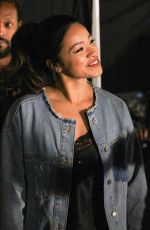 GINA RODRIGUEZ on the Set of Someone Great in New York 05/11/2018