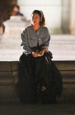 GINA RODRIGUEZ on the Set of Someone Great in New York 05/11/2018