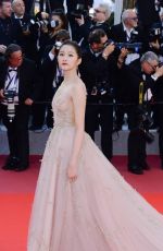 GUAN XIAOTONG at Ash is Purest White Premiere at Cannes Film Festival 05/11/2018