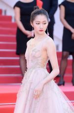 GUAN XIAOTONG at Ash is Purest White Premiere at Cannes Film Festival 05/11/2018