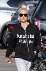 GWEN STEFANI in Ripped Jeand Out in Los Angeles 05/23/2018