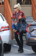 GWEN STEFANI Leaves a Nail Salon in Studio City 05/25/2018