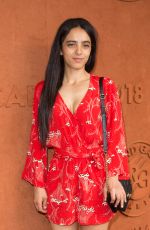 HAFSIA HERZI at Village at Roland Garros in Paris 05/28/2018