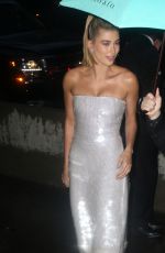 HAILEY BALDWIN Arrives at Tiffany Paper Flowers Event in New York 05/03/2018
